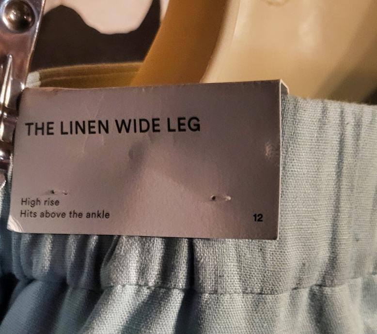 NWT Ann Taylor Wide Leg High Rise Pants/Size 12