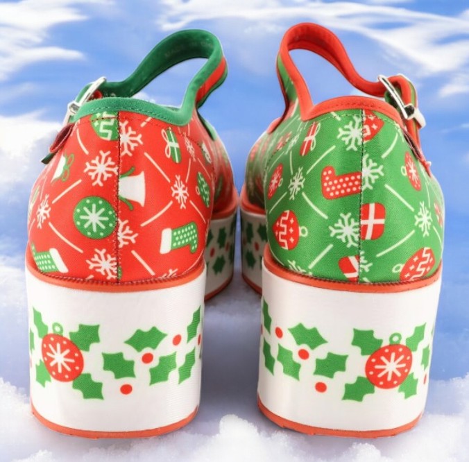 Hot Chocolate Design Cozy Christmas Shoes