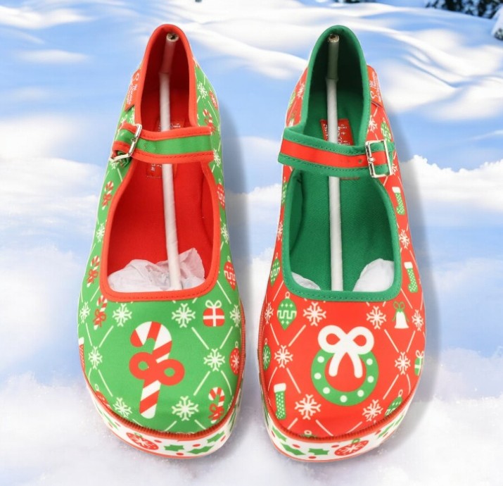 Hot Chocolate Design Cozy Christmas Shoes