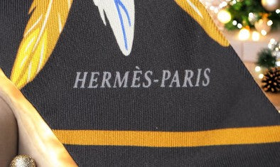 Hermès "La Danse Pacifique" Silk Twilly