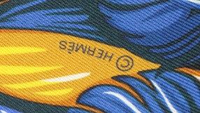 Hermès "La Danse Pacifique" Silk Twilly