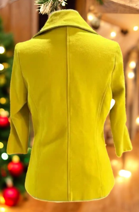 Luii Yellow Moto Jacket