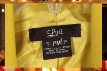Luii Yellow Moto Jacket