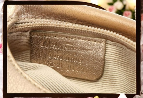 Salvatore Ferragamo Shoes Tote Nylon with Leather Medium