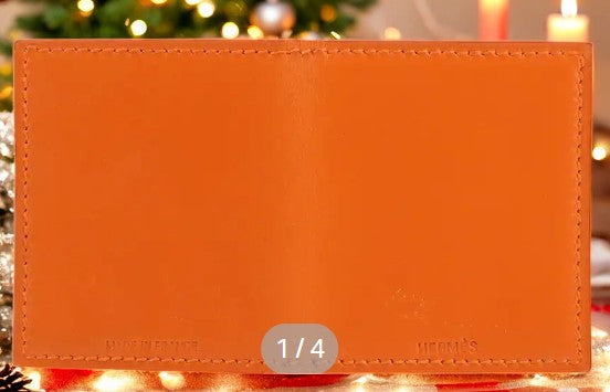 Hermès Leather Mini Photo Frame