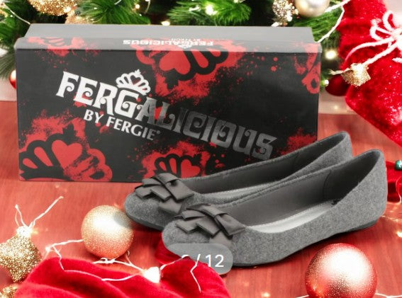 Fergalicious by Fergie Adele Wool Bow Flats