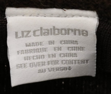Vintage Liz Claiborne Acrylic Blend Bucket Hat