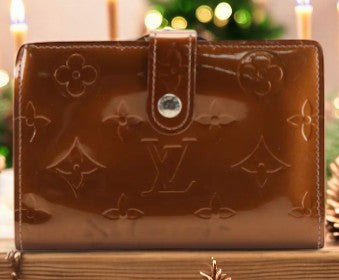 Louis Vuitton Monogram Bronze Vernis French Purse Wallet