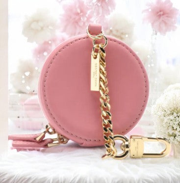 Marc Jacobs Pink Key Chain Coin Purse