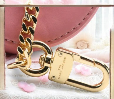 Marc Jacobs Pink Key Chain Coin Purse