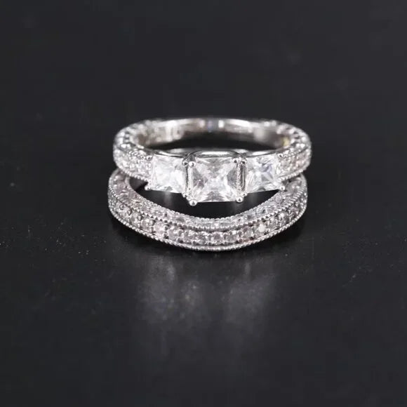 Beautiful - CZ Ring/ Enhancer Band-60835
