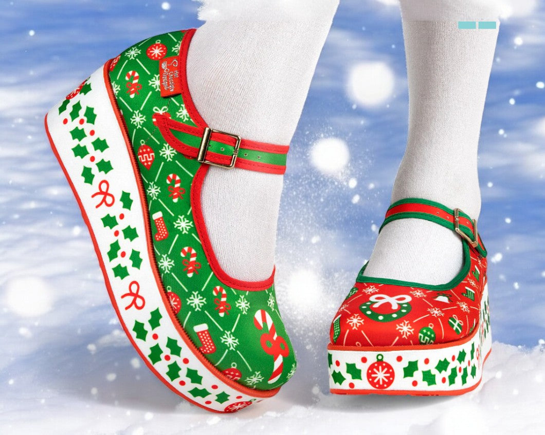 Hot Chocolate Design Cozy Christmas Shoes