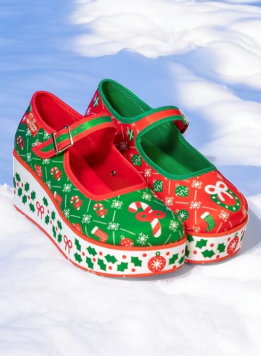 Hot Chocolate Design Cozy Christmas Shoes