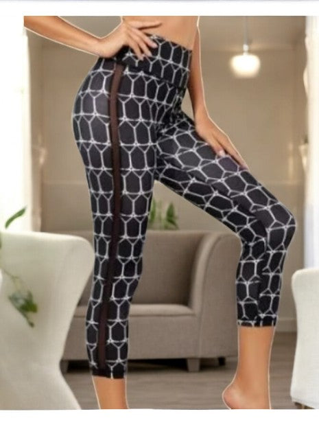 Cropped Leggings Sport Set