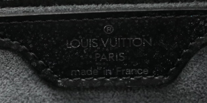 Louis Vuitton Black Epi Leather Soufflot Handbag and Pochette