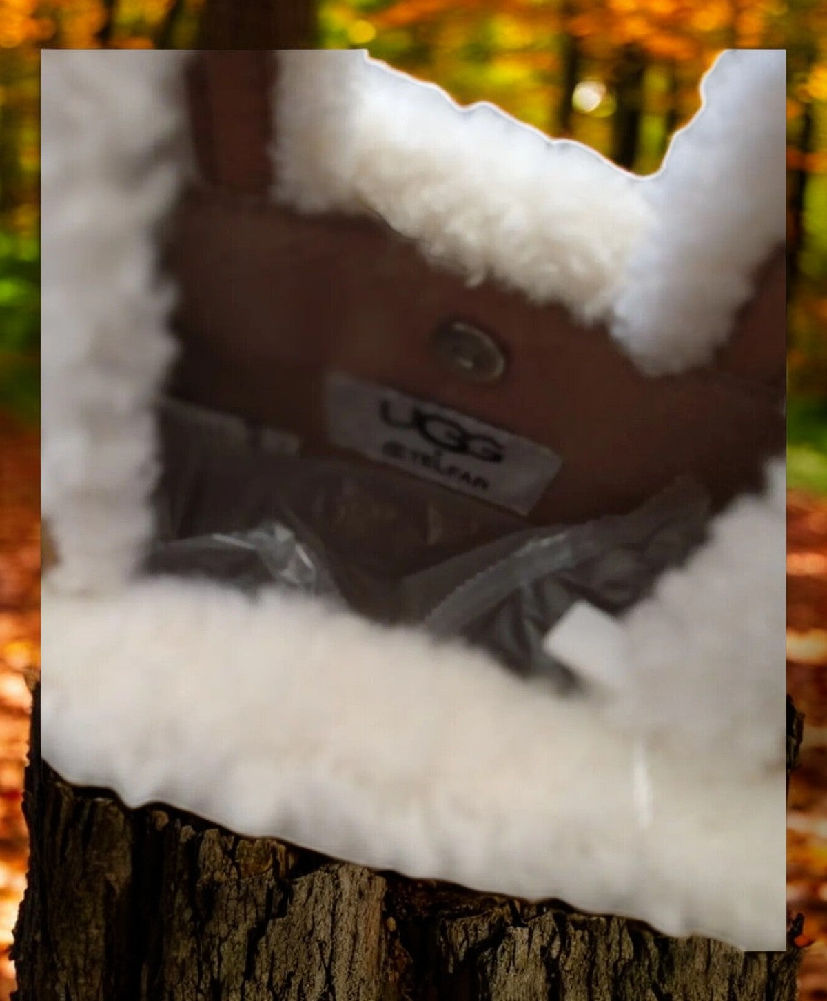 UGG x Telfar Small Shopping Bag Chestnut Shearling - NWT