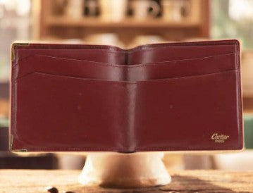 Cartier Les Must de Cartier Bifold Wallet in Burgundy Leather