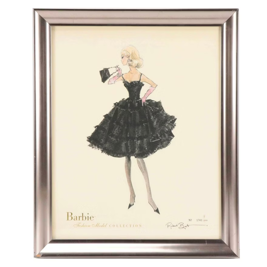 "Barbie Limited Enchantment Fashion Model Collection" Offset Lithograph”