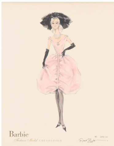 "Barbie Limited Blush Fashion Model Collection" Offset Lithograph” After Robert Best, 2007