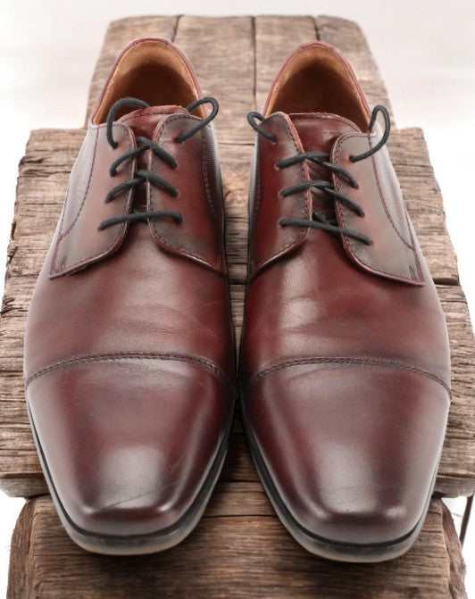 Florsheim Burgundy Cap Toe Oxfords Shoes