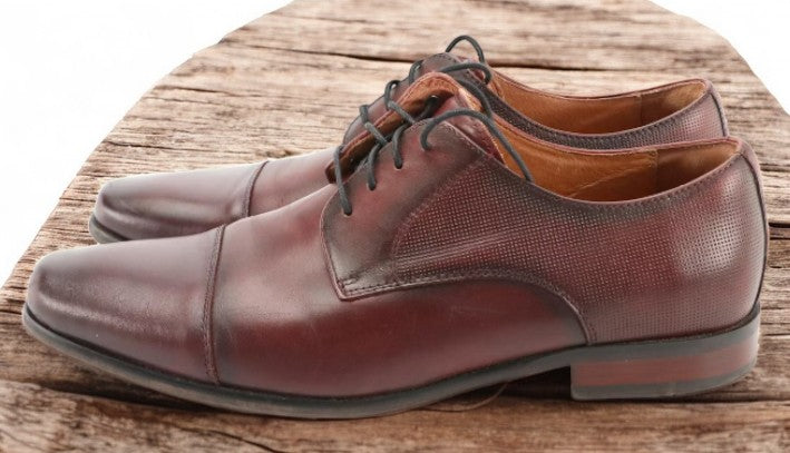 Florsheim Burgundy Cap Toe Oxfords Shoes