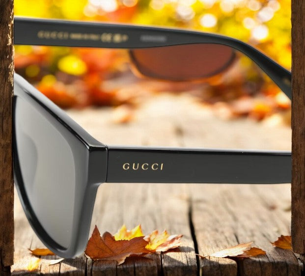 Gucci GG13458 - 002 Black Sunglasses with Case