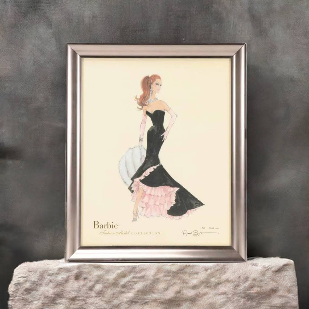 "Barbie Limited Siren Fashion Model Collection" Offset Lithograph” After Robert Best