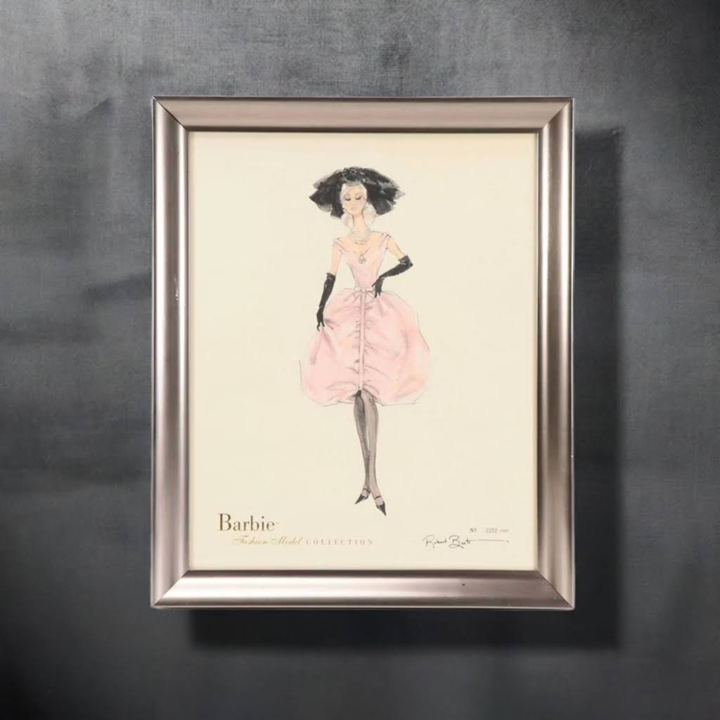 "Barbie Limited Blush Fashion Model Collection" Offset Lithograph” After Robert Best, 2007