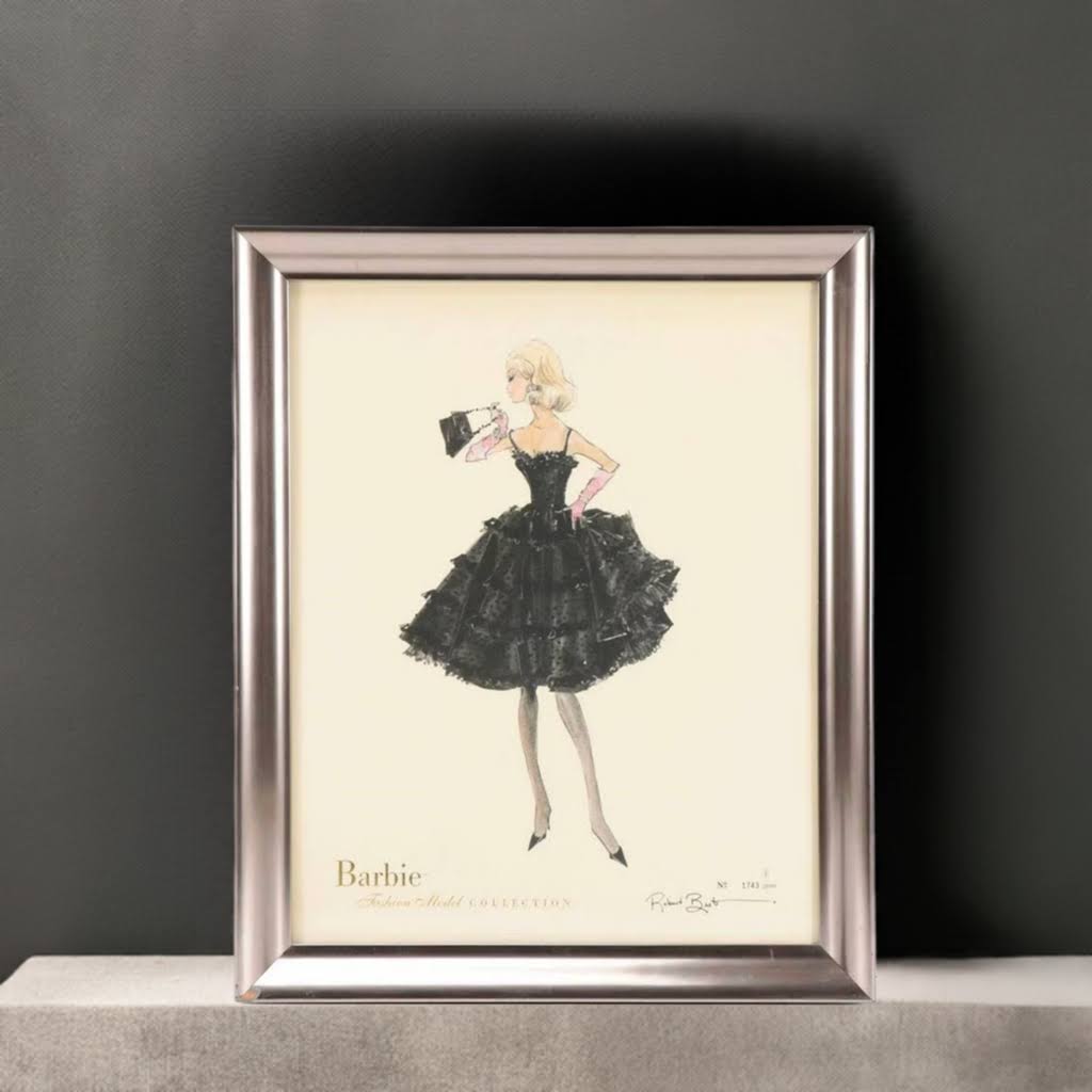 "Barbie Limited Enchantment Fashion Model Collection" Offset Lithograph”