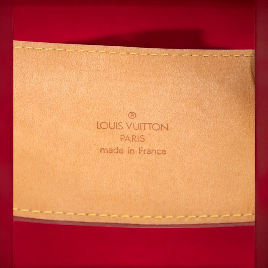 Louis Vuitton Red Vernis Charlton Bracelet