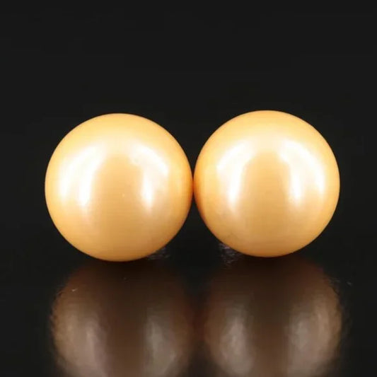 Vintage Beautiful - Sterling Faux Pearl Earrings - 32925