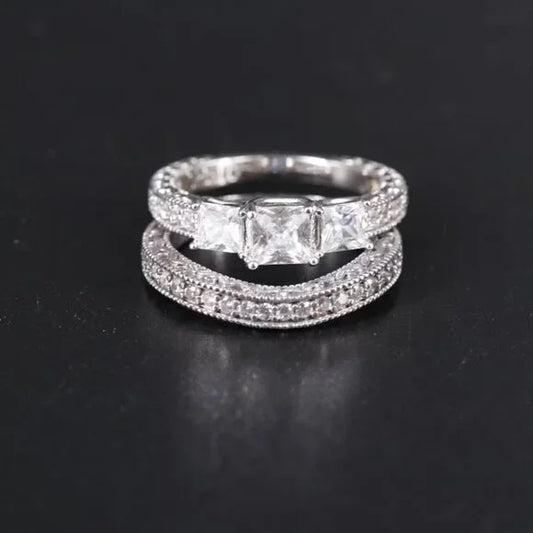 Beautiful - CZ Ring/ Enhancer Band-60835