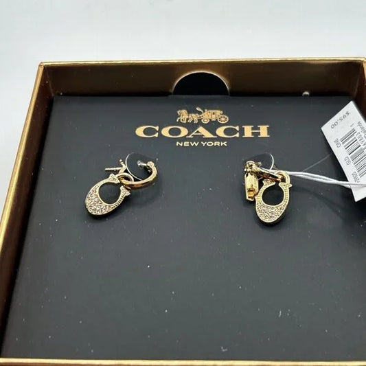 Coach Earrings/NWT