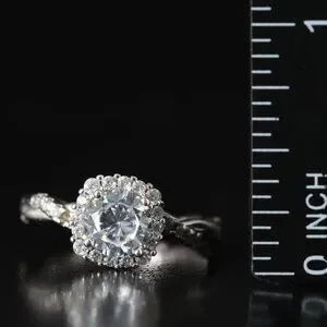 Beautiful Sterling CZ Ring-55780