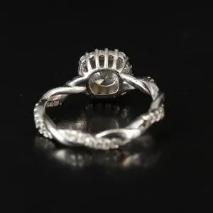 Beautiful Sterling CZ Ring-55780