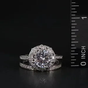 Beautiful - CZ Ring & Enhancer Band-15899