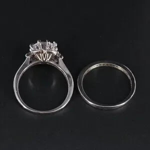 Beautiful - CZ Ring & Enhancer Band-15899