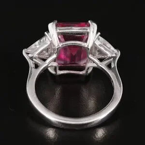 Vintage Sterling Topaz Ring-89765