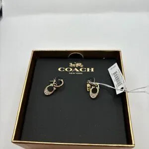 Coach Earrings/NWT